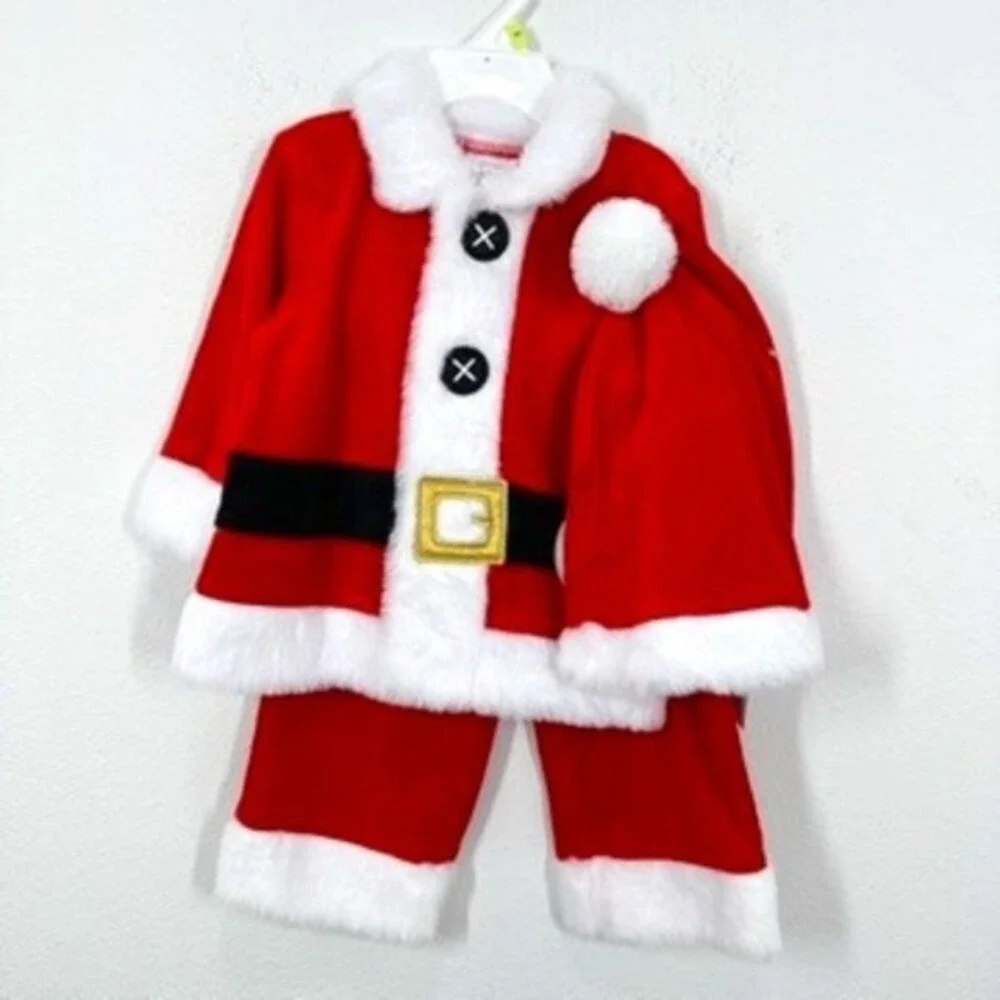Koala Kids Santa‎ 3 Piece Outfit Size 6-9 Months NWT Baby's First Christmas
